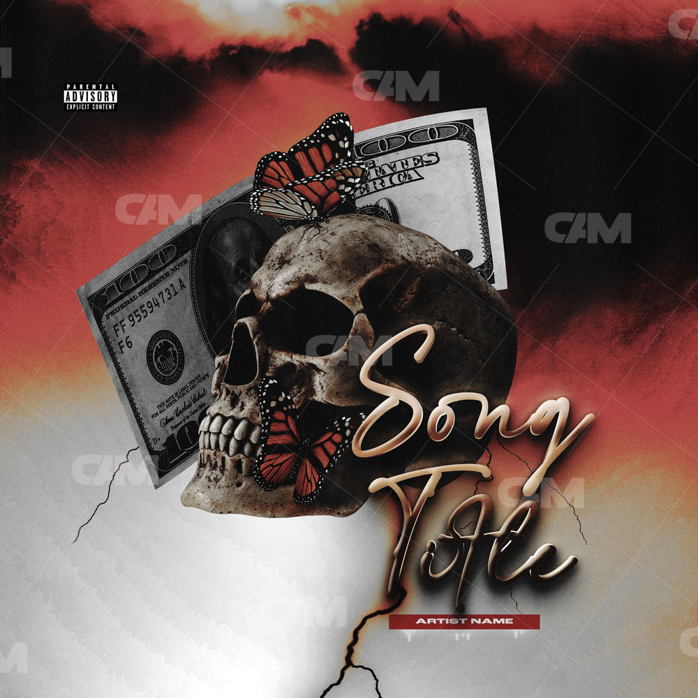 Skull And Money
