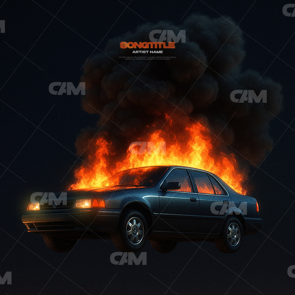 Burning Car