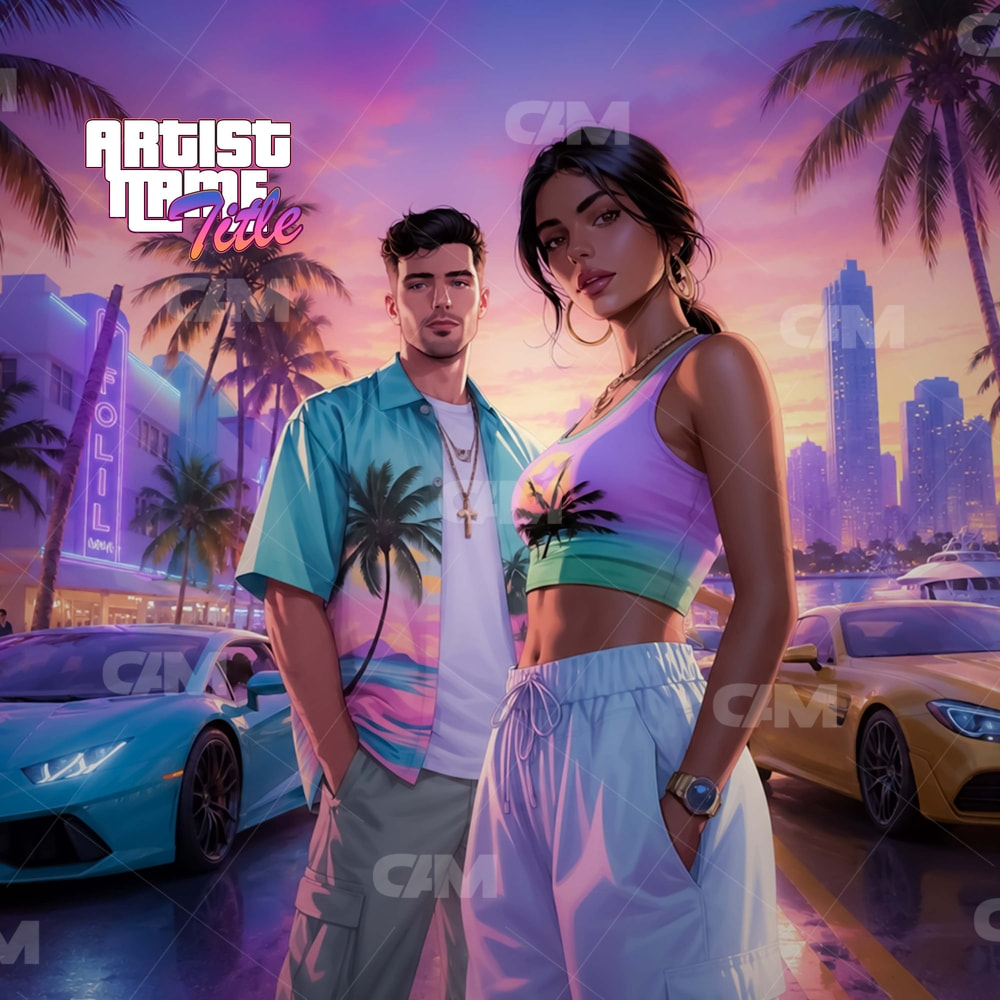 Artwork With Gta 6 Style