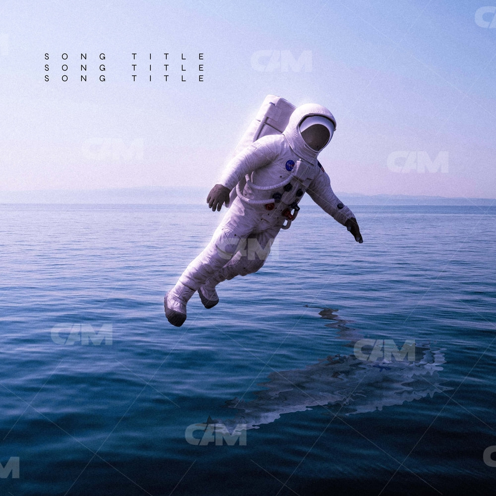 Astronaut Above Water