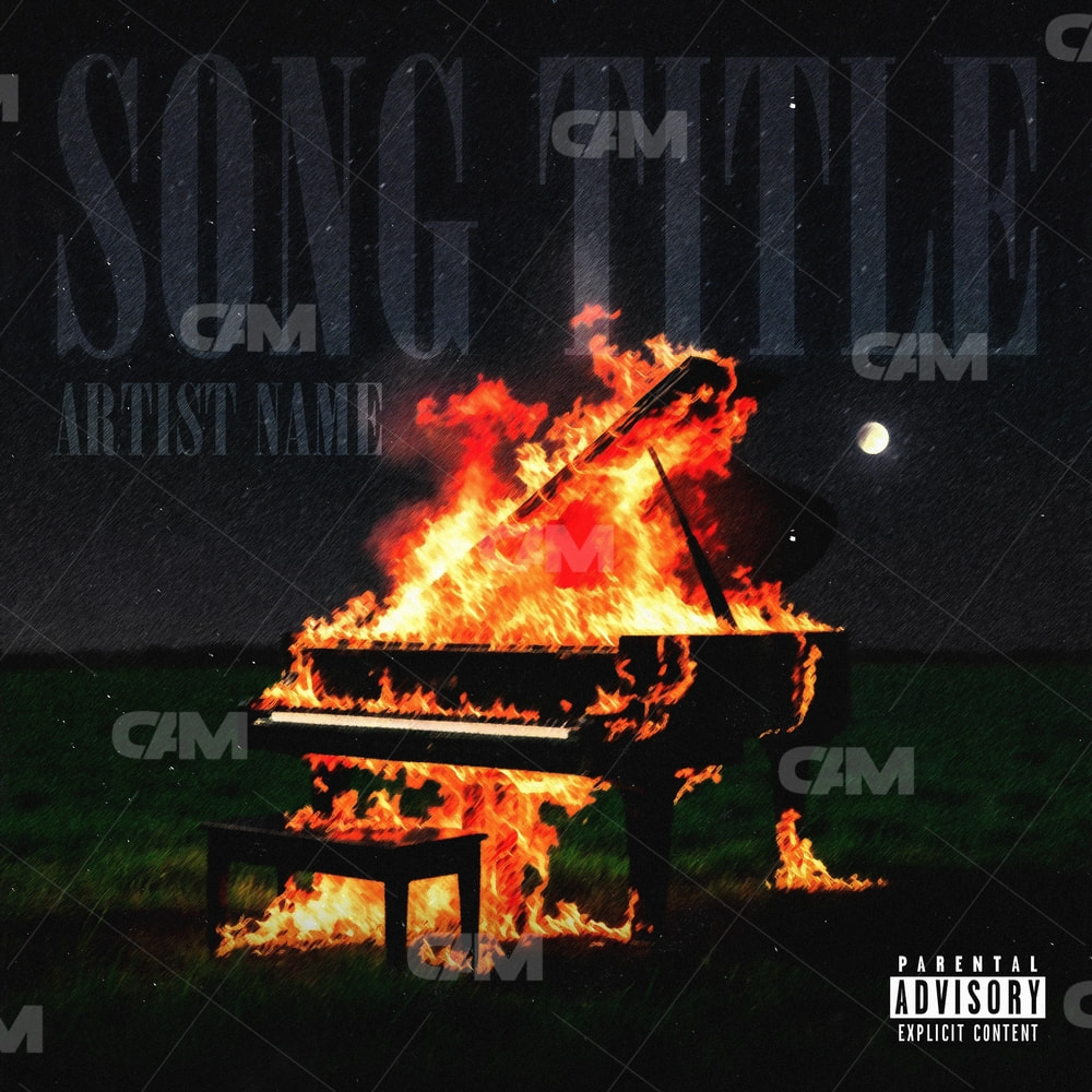 Burning Piano