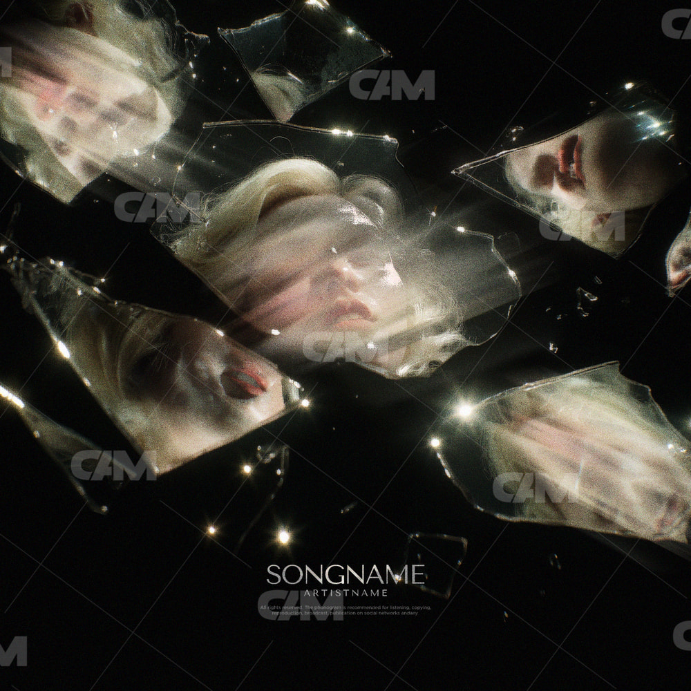 Face In Broken Glass