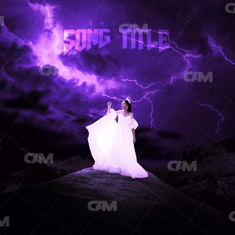 Girl Alone On Hill