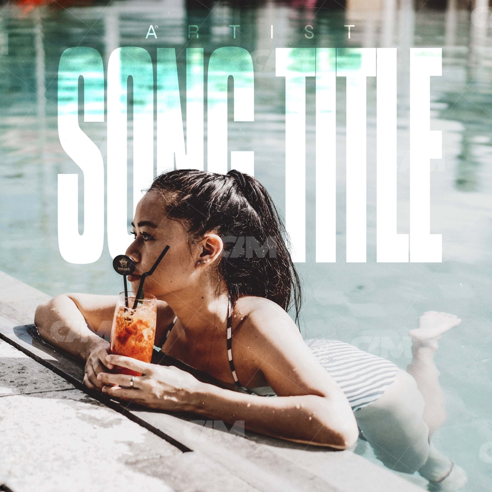 Happy Pool Girl