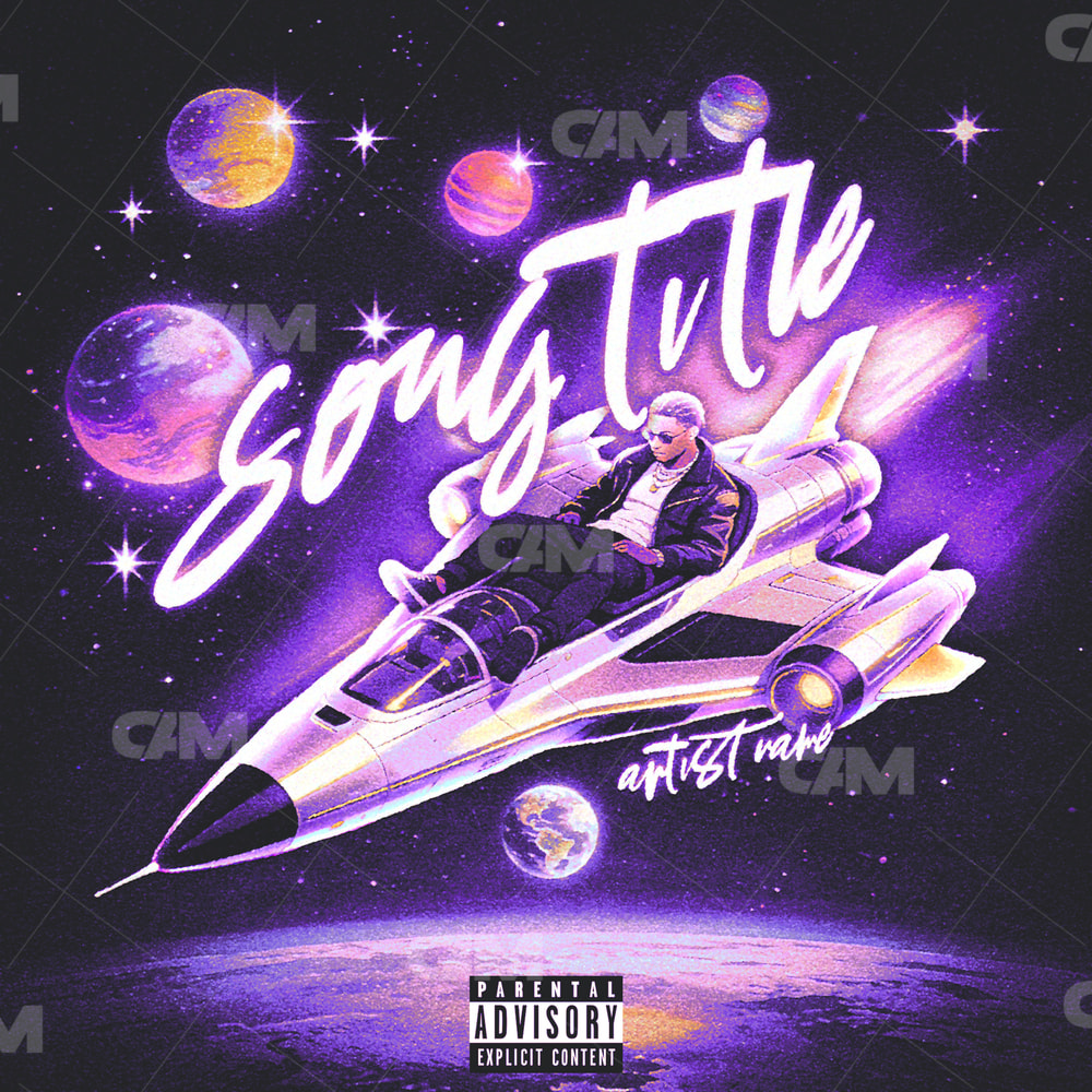 Purple Galaxy Flight