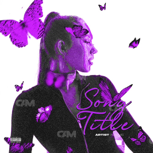 Girl On Butterflies