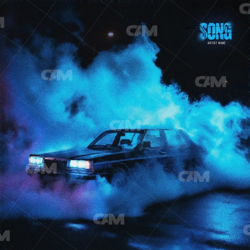 Car In Smoke