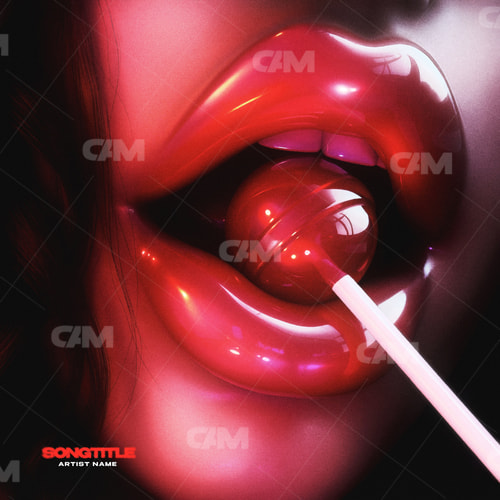 Lollipop On Lips