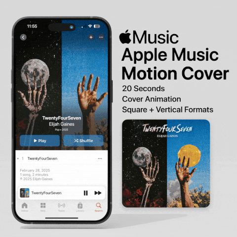 Apple Music Album Motion Upgrade