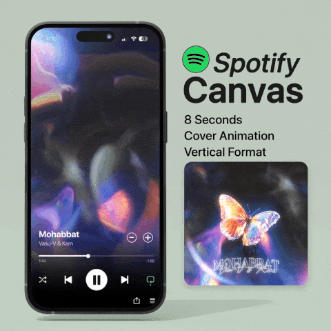 Spotify Canvas Upgrade