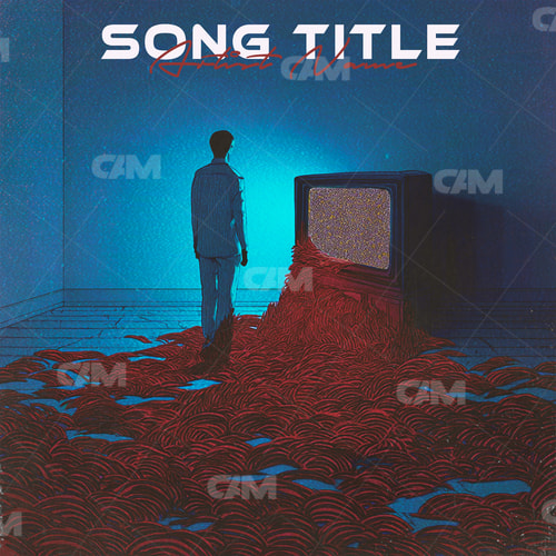 A Person In Front Of Tv