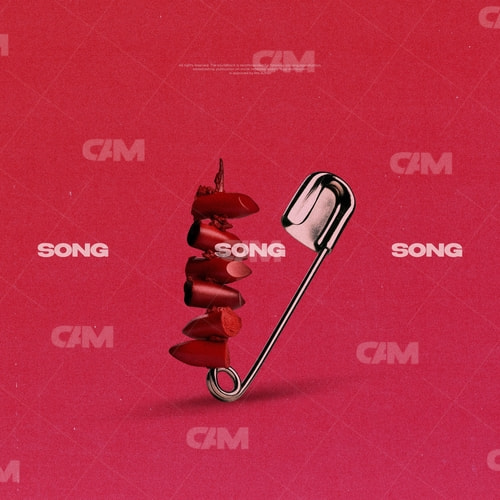 Chunks Of Lipstick On A Paper Clip