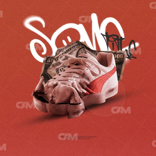 Crumpled Sneaker