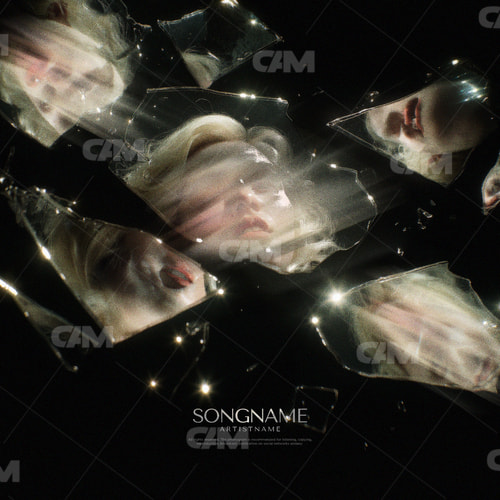 Face In Broken Glass