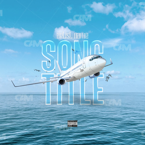 Fly over the sea