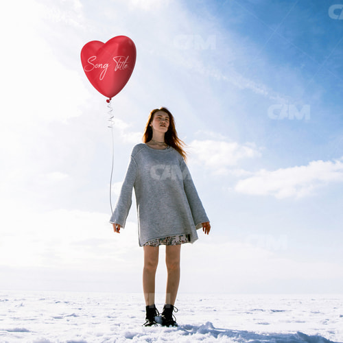 Girl With Heart Balloon