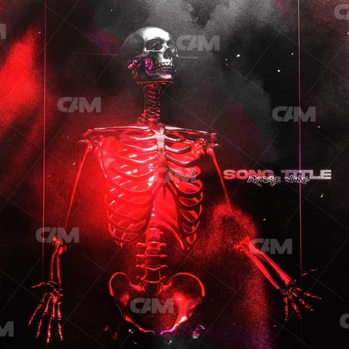 Glowing Skeleton In Dark