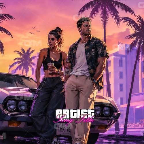 Gta 6 Style Artwork