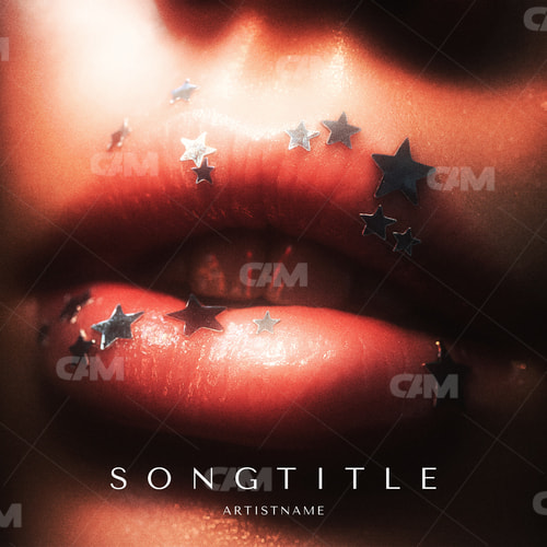 Lips In Glitter
