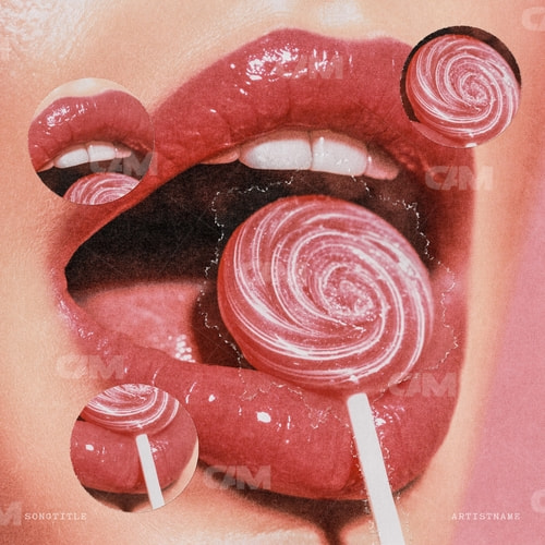 Lollipop On Lips