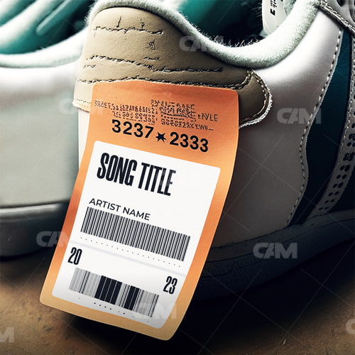 Old Shoe With Tag