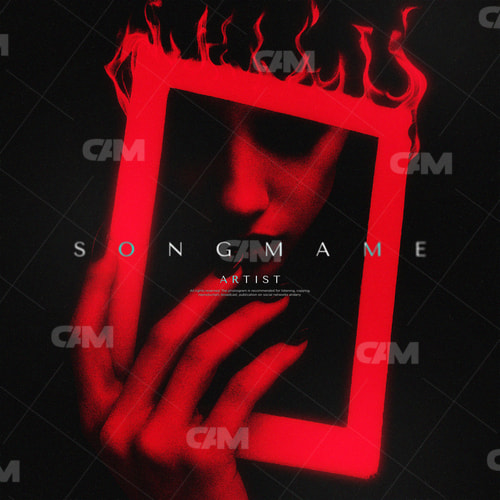 Photo In A Burning Frame