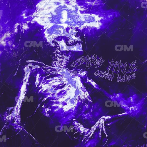 Purple Skeleton