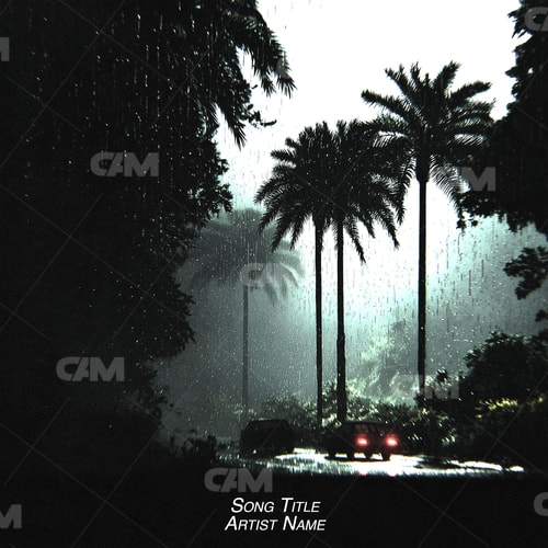 Rainy Palms