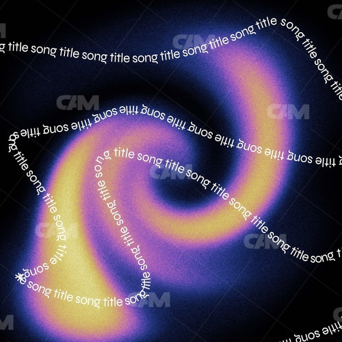 Spiraling Text