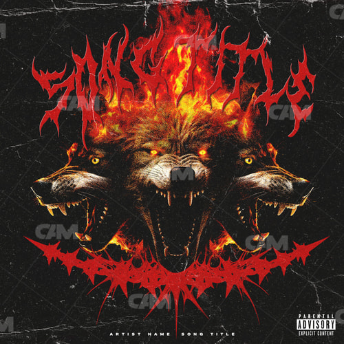 Wolf On Fire