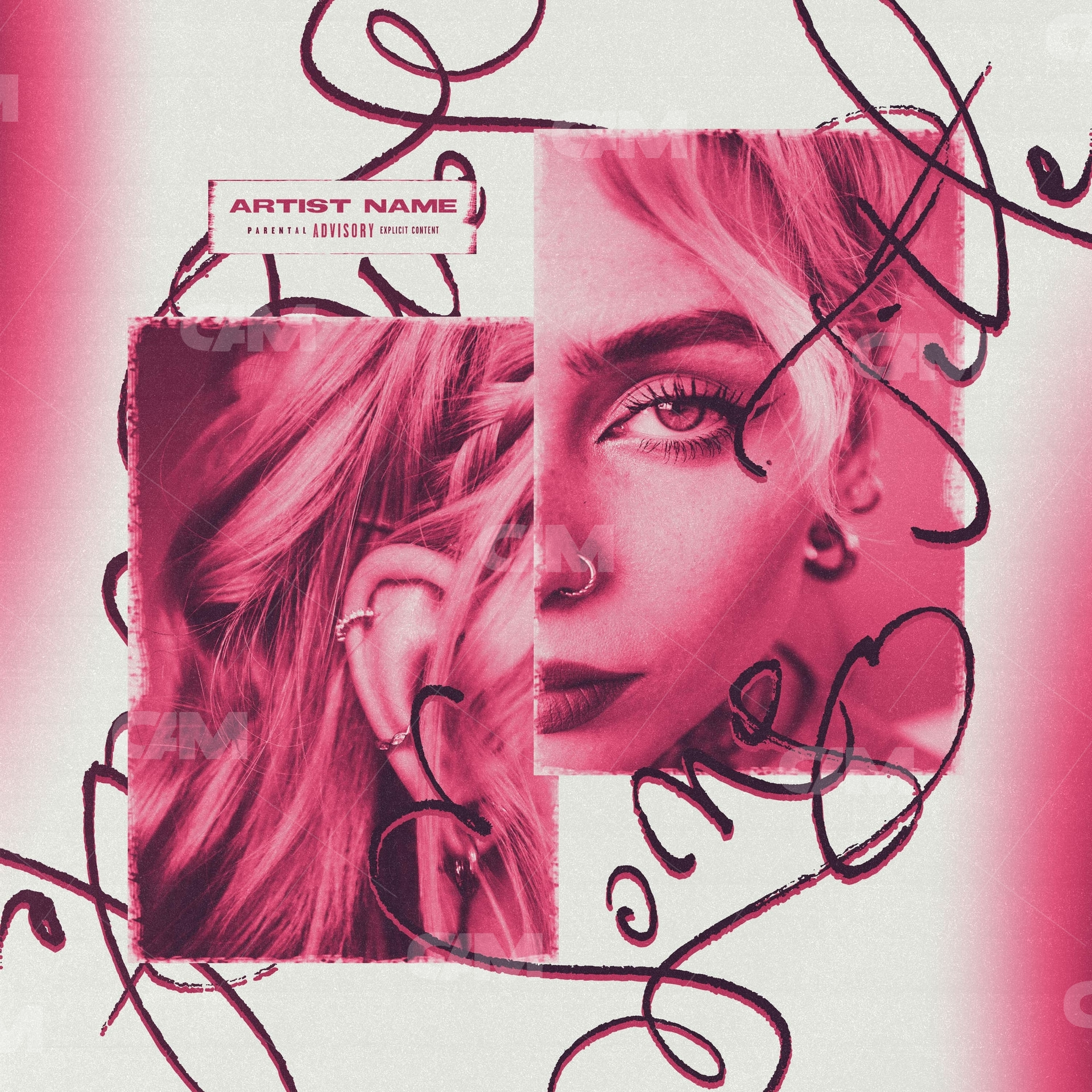 Pink Girl - Cover Art Market