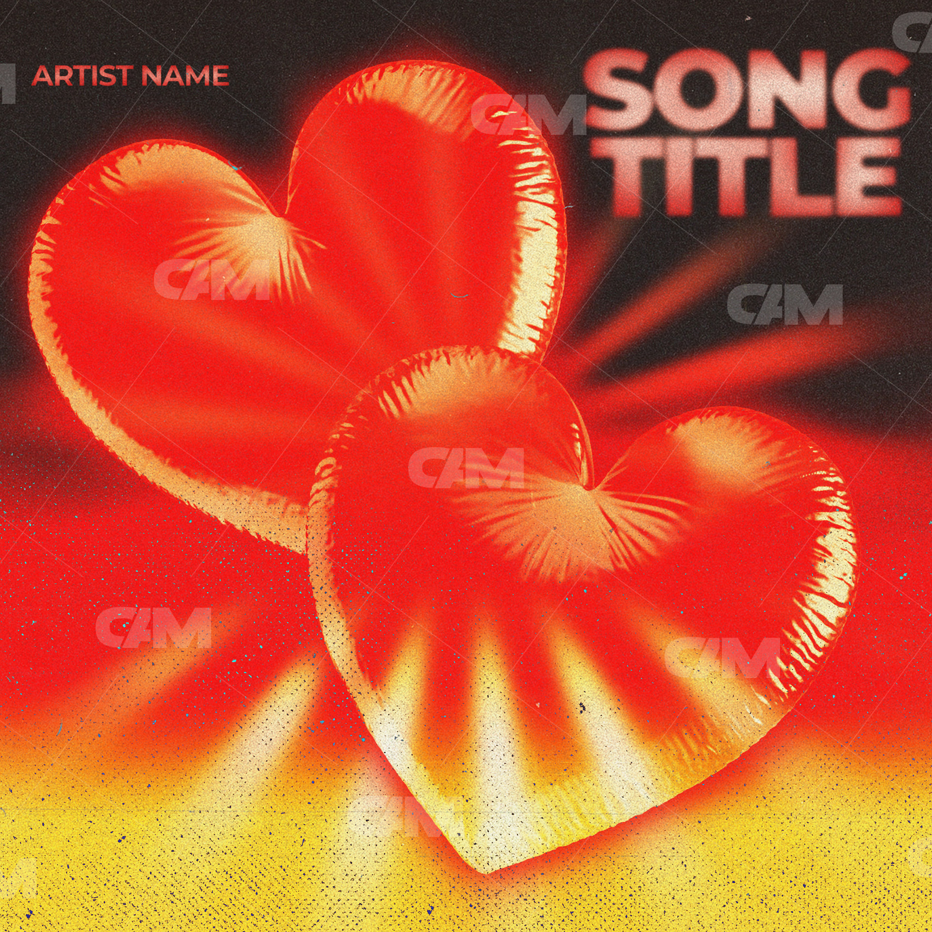 Hearts - Cover Art Market
