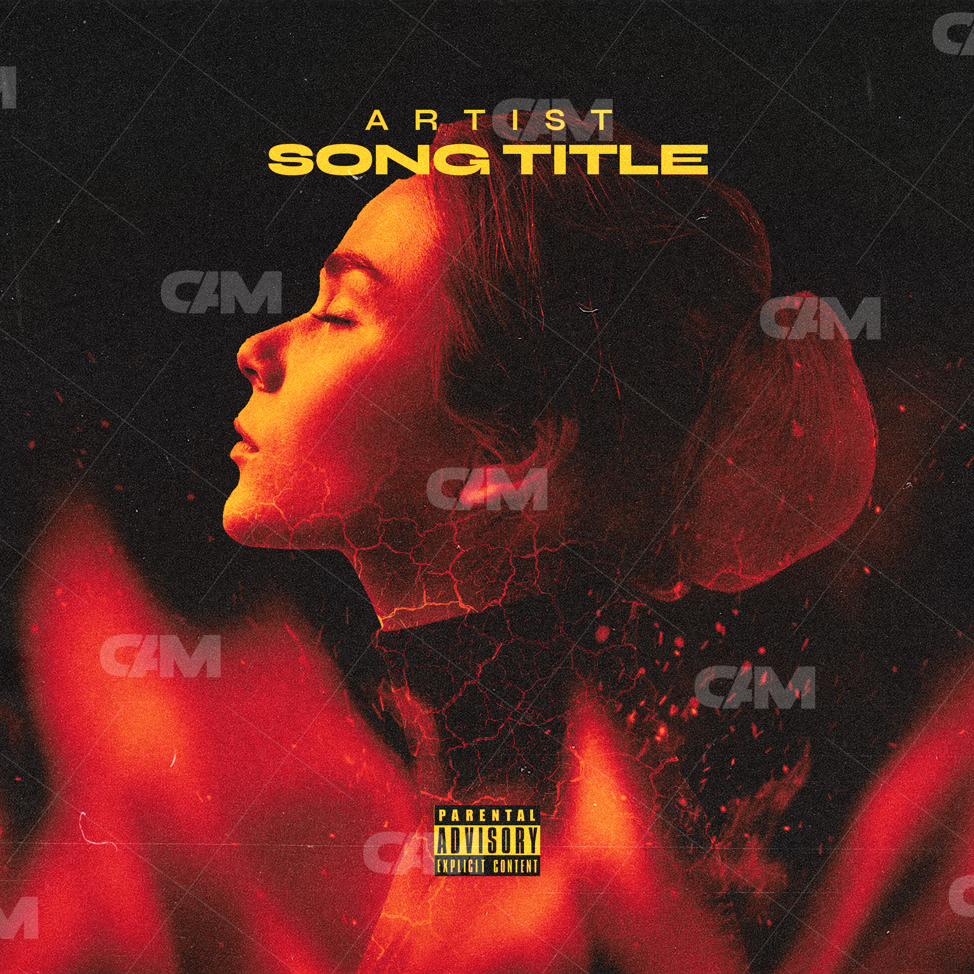 Girl On Fire - Cover Art Market