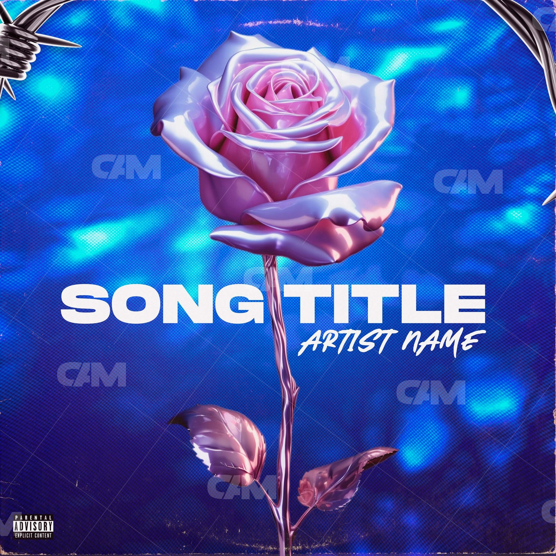 Blue Flowers - Cover Art Market