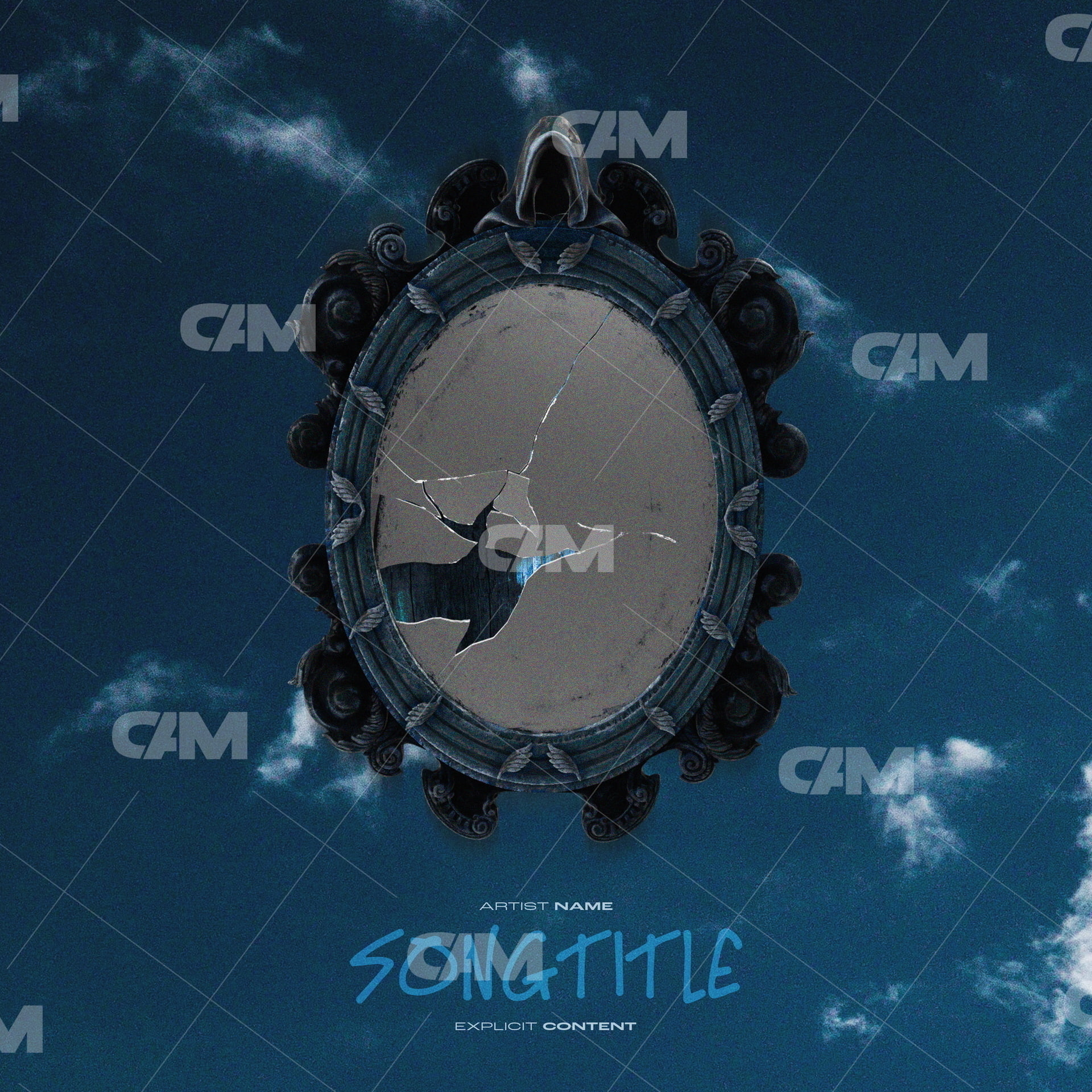 Damaged Mirror Cover Art Market