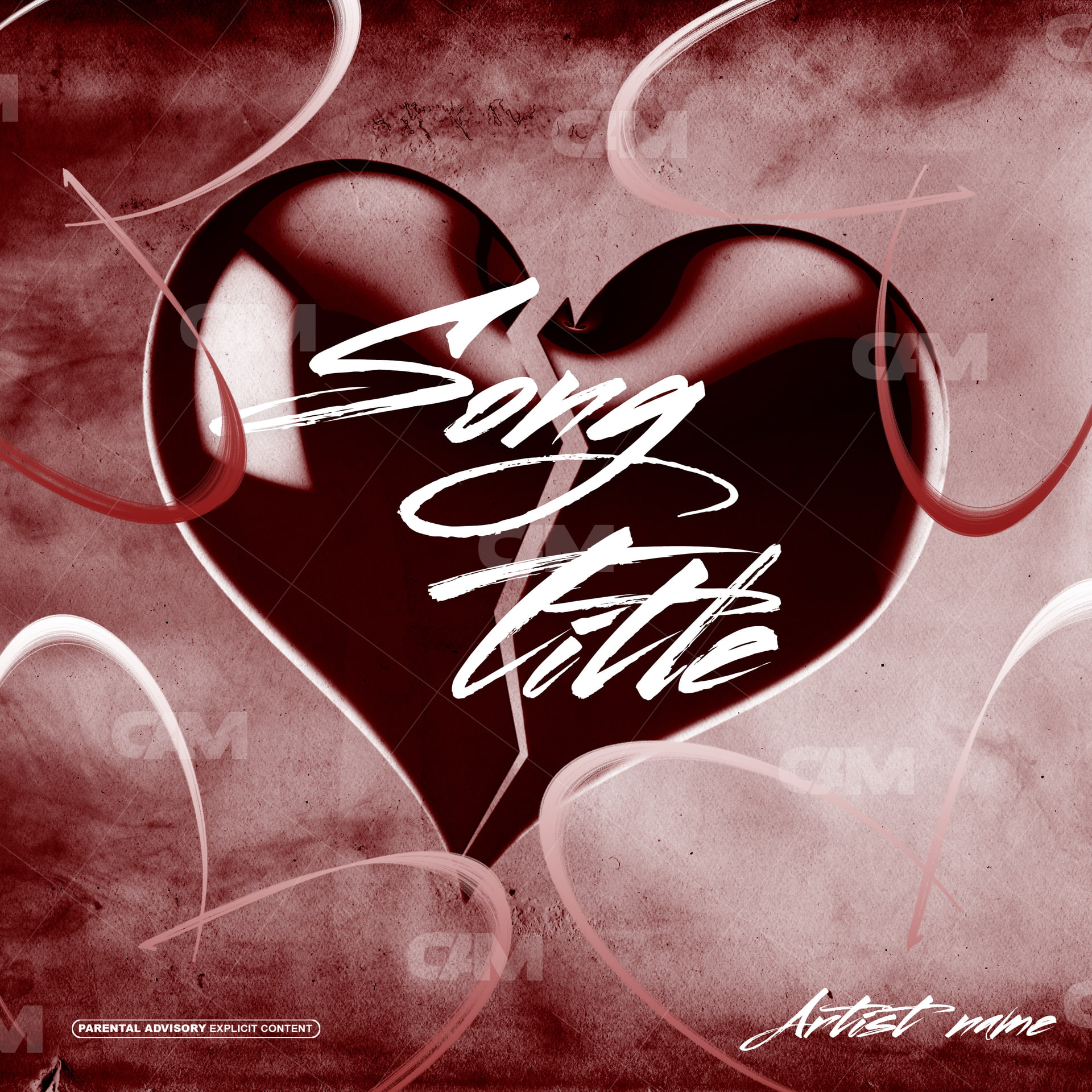 アート・デザイン・音楽 Loving You Love You Album Art | Neon Love Sign & Pop Cover - Cover Art Market