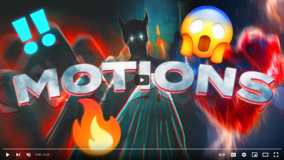 CAM Motion Cover (Animated) Examples